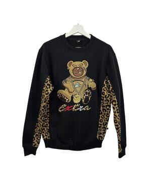 Screenshot Men’s Leopard Extra Pullover Bear Sweatshirt Size M